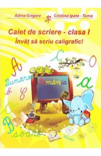 Omslag för 'Caiet de scriere Clasa 1 - Invat sa scriu caligrafic - 6065746190'