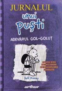 Omslag för 'Jurnalul unui pusti vol. 5 - Adevarul gol-golut, Diary of a Wimpy Kid: The Ugly Truth - 6068044125'