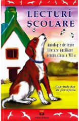 Omslag för 'Lecturi scolare Antologie de texte literare auxiliare Clasa 7 - 6068379272'