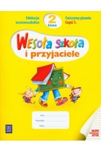 Omslag för 'Wesota Szkota i przyjaciele klasa 2 cwiczymy pisanie czesc 1 - 8302109195'