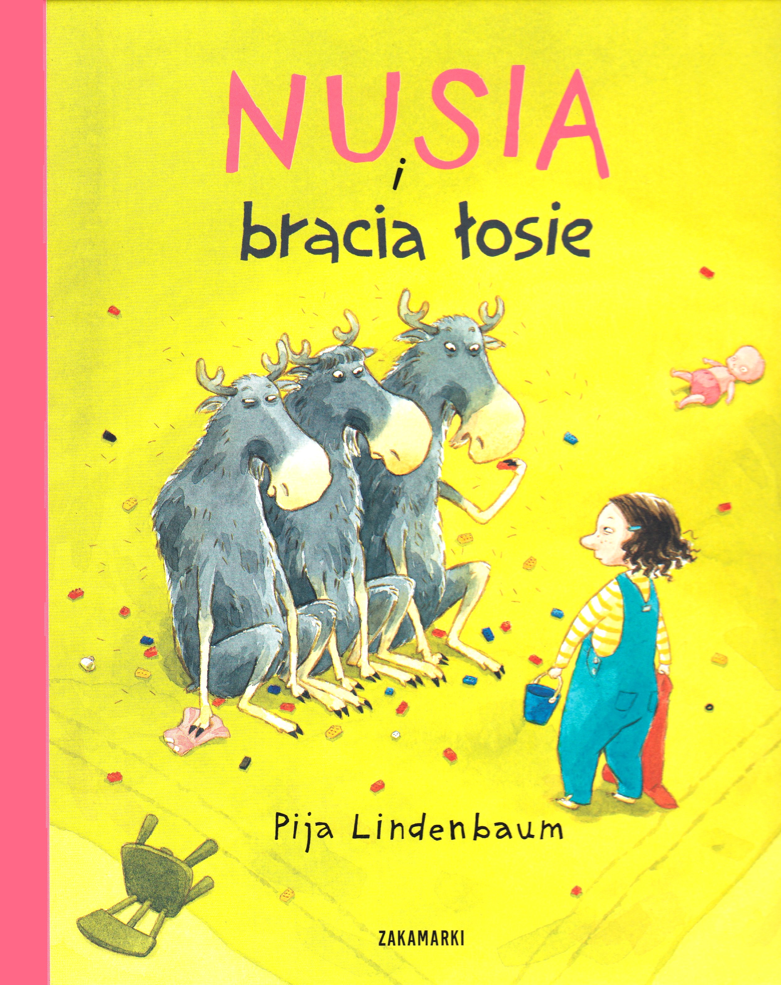 Omslag för 'Nusia i bracia losie / Gittan och älgbrorsorna - 8360963371'