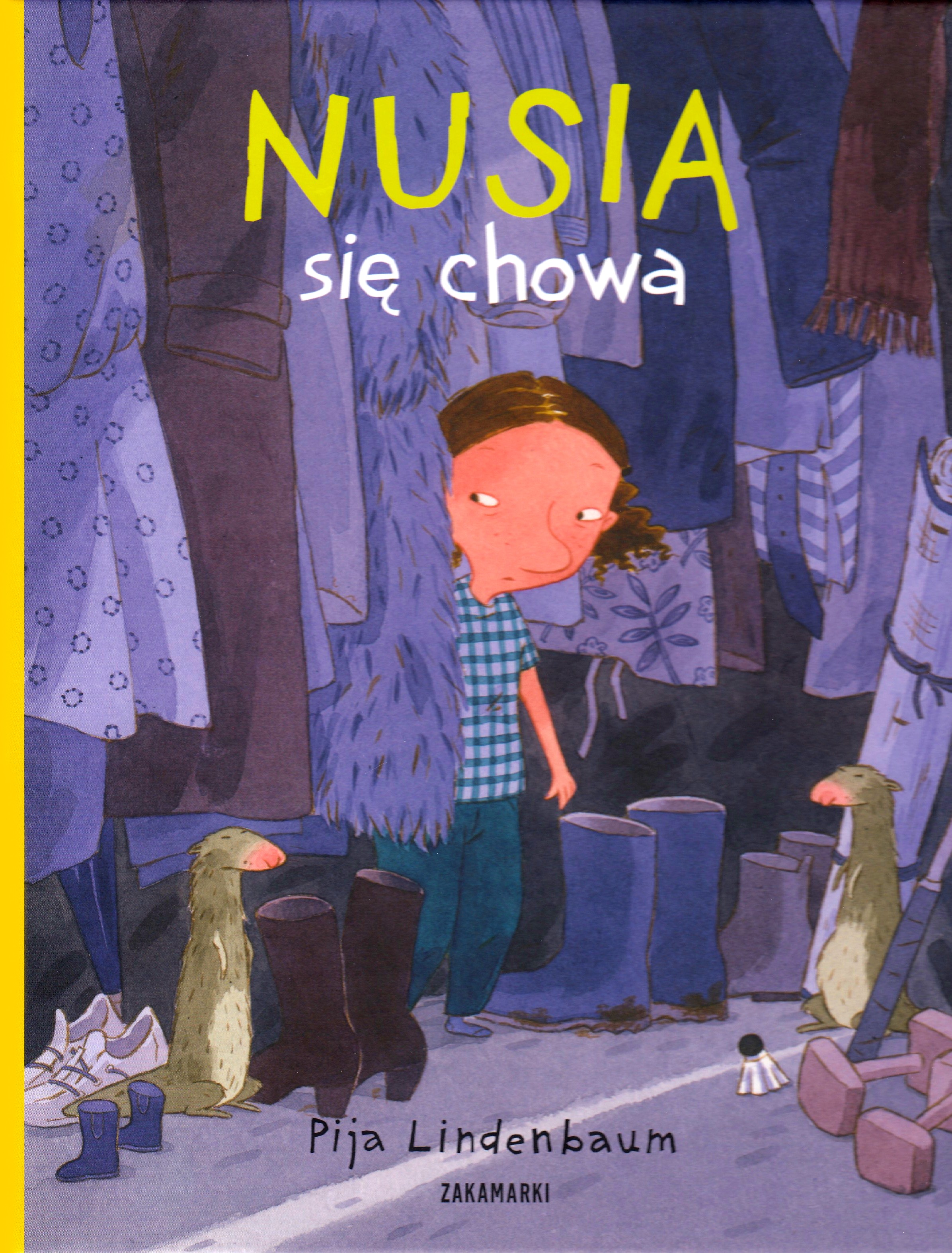 Omslag för 'Nusia się chowa / Gittan gömmer bort sej - 8377760086'
