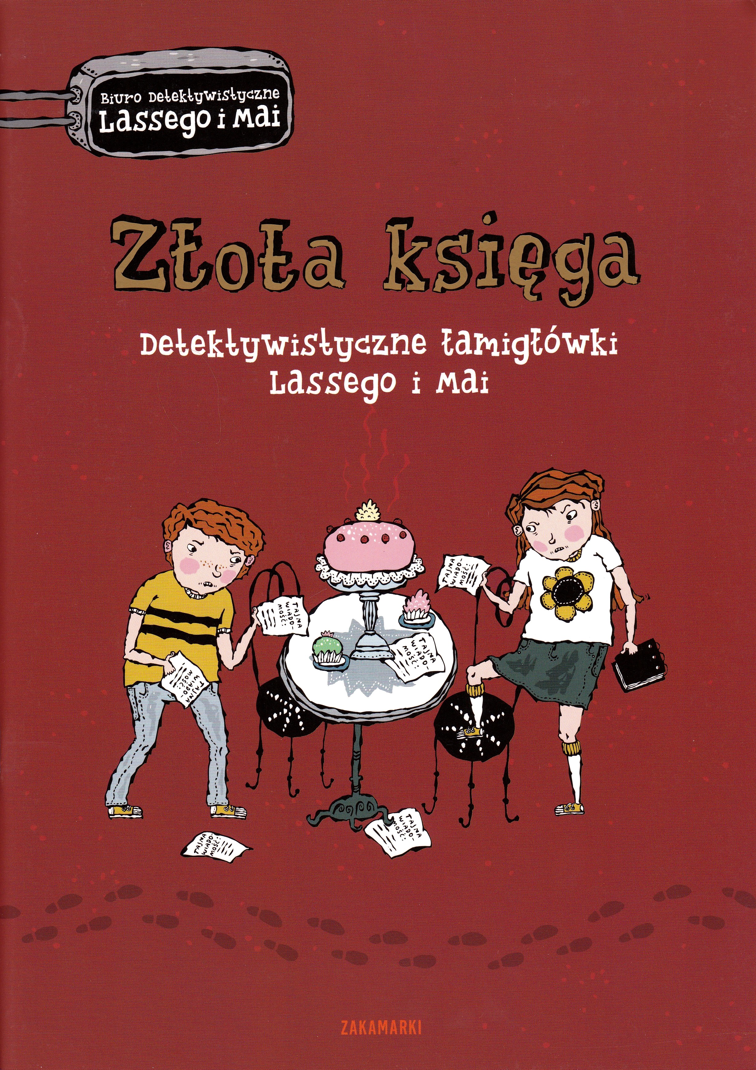 Omslag för 'Złota księga. Detektywistyczne łamigłówki Lassego i Mai / Guldboken. LasseMajas kluriga uppdrag - 8377760239'