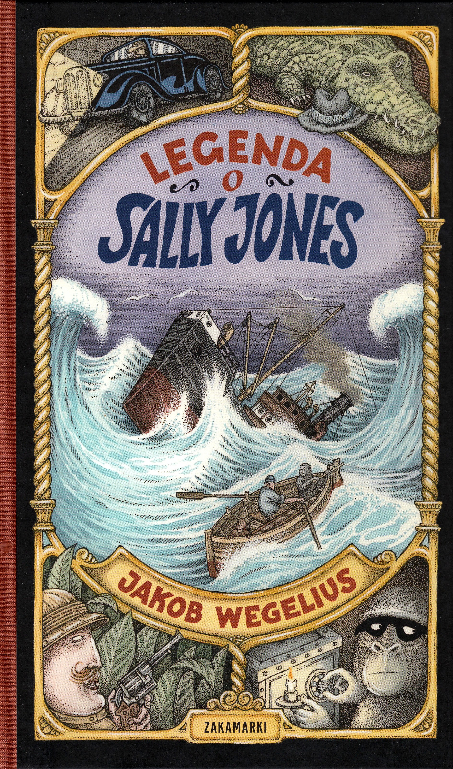 Omslag för 'Legenda o Sally Jones / Legenden om Sally Jones - 8377760994'