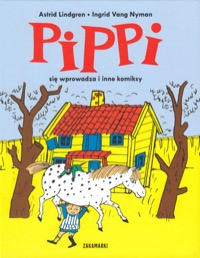 Omslag för 'Pippi się wprowadza i inne komiksy / Pippi flyttar in - 8377761076'