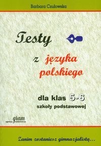 Omslag för 'Testy z jezyka polskiego dla klas 5-6 szkoly podstawowej - 8390138459'