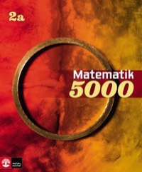 Matematik 5000 Kurs 2a Röd och Gul Lärobok