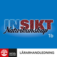 Omslag för 'Insikt Naturkunskap Kurs 1b Lärarhandledning - 27-43530-8'