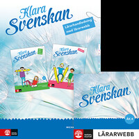 Omslag för 'Klara svenskan åk 4 Lärarhandledning med lärarwebb - 27-43800-2'