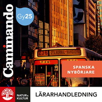 Omslag för 'Caminando Spanska Nybörjare Lärarhandledning Digital - 27-43902-3'