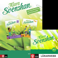 Omslag för 'Klara svenskan åk 5 Lärarhandledning med lärarwebb - 27-44387-7'