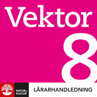 Omslag för 'Vektor Lärarhandledning åk 8, pdf - 27-44701-1'