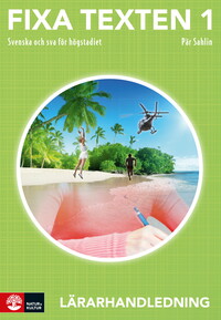 Omslag för 'Fixa texten 1 Lärarhandledning Uppl 2 - 27-45163-6'