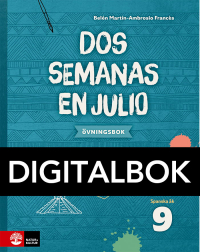 Dos semanas en julio 9 Övningsbok Digital - Martín Ambrosio-Francès, Belén