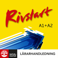 Omslag för 'Rivstart A1+A2 Lärarhandledning Digital, andra upplag - 27-45624-2'