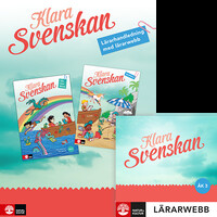 Omslag för 'Klara svenskan åk 3 Lärarhandledning med lärarwebb - 27-45767-6'