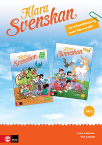 Omslag för 'Klara svenskan åk 2 Lärarhandledning med lärarwebb - 27-45891-8'