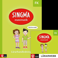 Omslag för 'Singma matematik FK Lärarhandledning med lärarwebb - 27-46330-1'