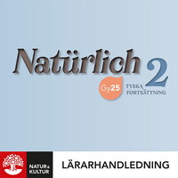 Omslag för 'Natürlich Tyska Fortsättning 2 Lärarhandledning Digital - 27-46472-8'