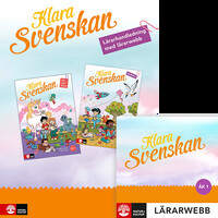 Omslag för 'Klara svenskan åk 1 Lärarhandledning med lärarwebb - 27-46561-9'