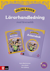 Omslag för 'Guldklassen Fk Lärarhandledning med lärarwebb - 27-46678-4'