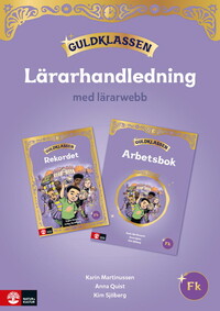 Omslag för 'Guldklassen Fk Lärarhandledning med lärarwebb - 27-46678-4'