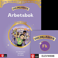 Omslag för 'Guldklassen Fk Arbetsbok med elevwebb - 27-46680-7'