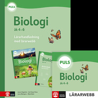 Omslag för 'PULS Biologi 4-6 Lärarhandledning med lärarwebb, fjärde upplagan - 27-46764-4'