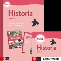 Omslag för 'PULS Historia 4-6 Lärarhandledning med lärarwebb, fjärde uppl - 27-46987-7'