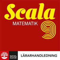 Omslag för 'Scala Matematik 9 Lärarhandledning Digital - 27-47165-8'