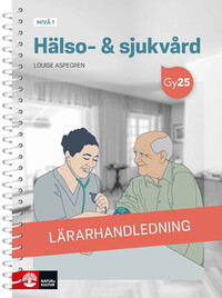 Omslag för 'Hälso- & sjukvård nivå 1 Lärarhandledning med Lärarwebb - 27-47169-6'