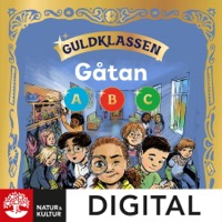 Omslag för 'Guldklassen åk 1 Läsebok Gåtan A, B och C Digital - 27-47483-3'