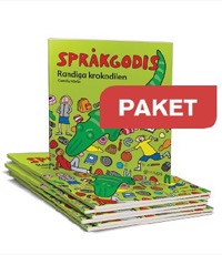 Omslag för 'Språkgodis Randiga krokodilen År 4 10-pack - 40-66311-5'