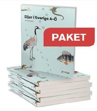 Omslag för 'Djur i Sverige A-Ö 10-pack - 40-66612-3'