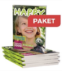 Omslag för 'Happy 4 Paket Textbok 25-pack + 1 Lärarwebb - 40-67019-9'