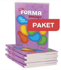 Omslag för 'Nya FORMA Språket Ettan Paket Basbok 20-pack Uppl 2 - 40-67795-2'
