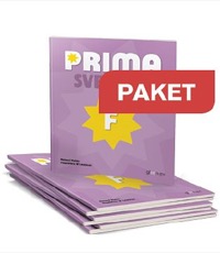 Omslag för 'Prima Svenska F Paket Basbok 20-pack + 1 Lärarwebb individlicens 12 m - 40-67865-2'