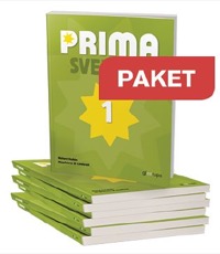 Omslag för 'Prima Svenska 1 Basbok Paket 20-pack + 1 Lärarlicens 12 mån + 1 Lärarhandledning - 40-67866-9'