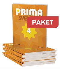 Omslag för 'Prima Svenska 4 Paket Basbok 20-pack + 1 Lärarwebb individlicens 12 m - 40-67867-6'