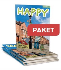 Omslag för 'Happy Year F-2 Paket 25-pack Elevbok + 1 Lärarwebb - 40-68317-5'