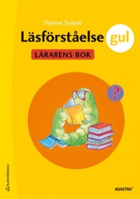 Omslag för 'Läsförståelse Gul Lärarens bok - 44-07850-2'