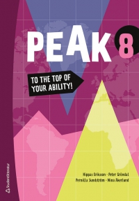 Omslag för 'Peak 8 Elevpaket - Tryckt bok + Digital elevlicens 12 mån - 44-14123-7'