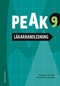 Omslag för 'Peak 9 Lärarpaket - Tryckt bok + Digital lärarlicens 36 mån - 44-14390-3'