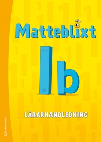 Omslag för 'Matteblixt 1b Lärarpaket - Tryckt bok + Digital lärarlicens 36 mån - 44-16095-5'