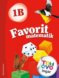 Omslag för 'Favorit matematik 1B Elevpaket - Tryckt bok + Digital elevlicens 12 mån - 44-17499-0'