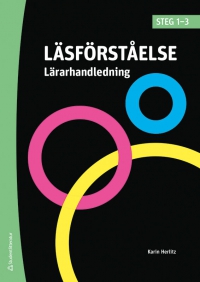 Omslag för 'Läsförståelse Steg 1-3 Lärarpaket - Tryckt bok + Digital lärarlicens 36 mån - 44-17742-7'