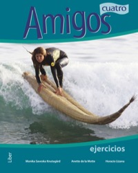 Omslag för 'Amigos cuatro Övningsbok uppl 2 - 47-09178-2'