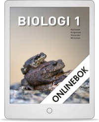 Biologi 1 Onlinebok (12 mån)  - Janne Karlsson, Thomas Krigsman, Bengt-Olov Molander, Per-Olof Wickman, Gunnar Björndahl