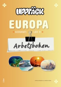 Omslag för 'Upptäck Europa Geografi Arbetsbok Lgr 11 Uppl 2 - 47-11069-8'