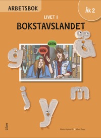 Omslag för 'Livet i Bokstavslandet Arbetsbok åk 2 - 47-11989-9'